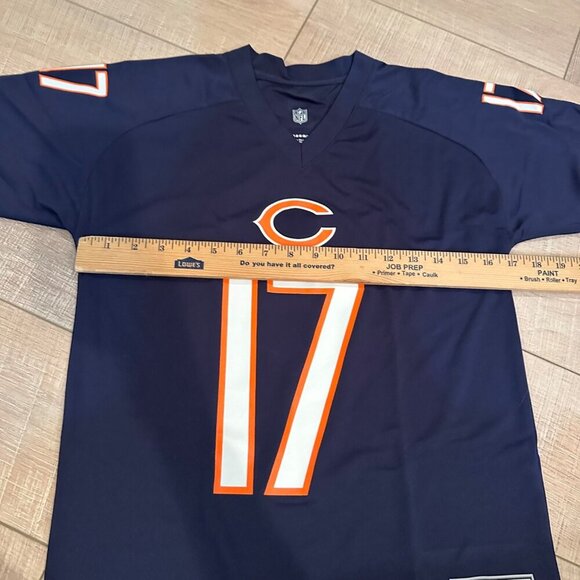 NFL Chicago Bears Alshon Jeffery #17 Navy Blue Jersey NEW YOUTH 10/12 M - Picture 4 of 8